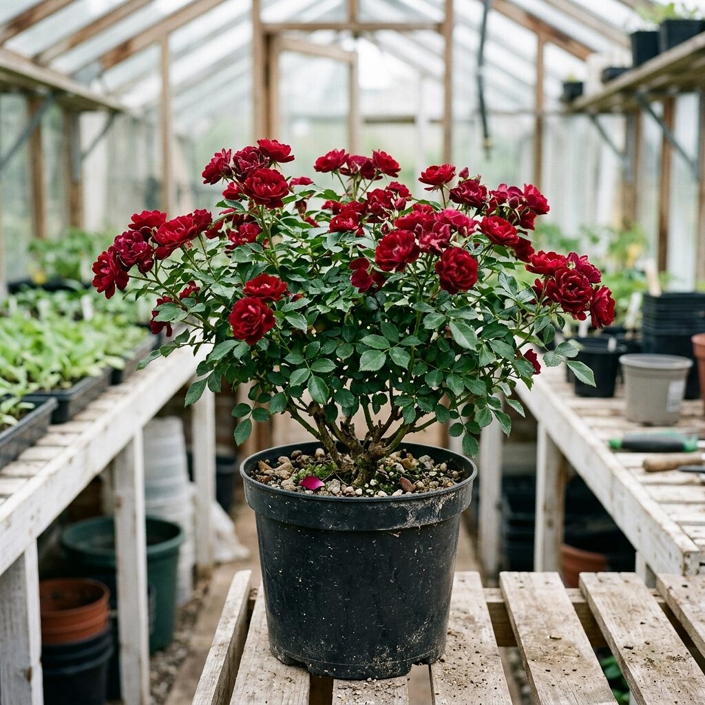 Rosa RT Memories Rojo oscuro