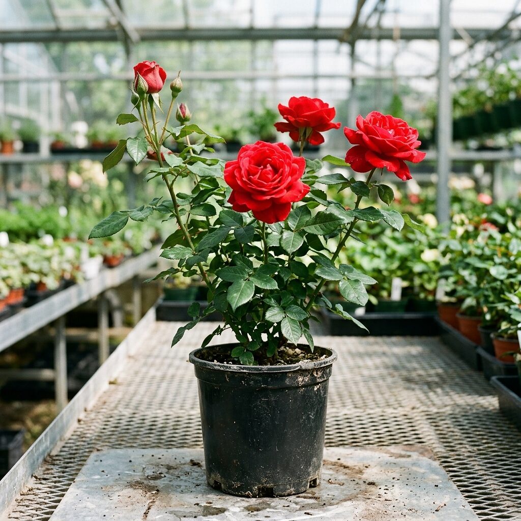 Rosa HT. Ronald Reagan Rojo
