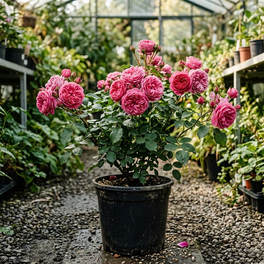 Rosa FL. Leonardo da Vinci Rosado frambuesa