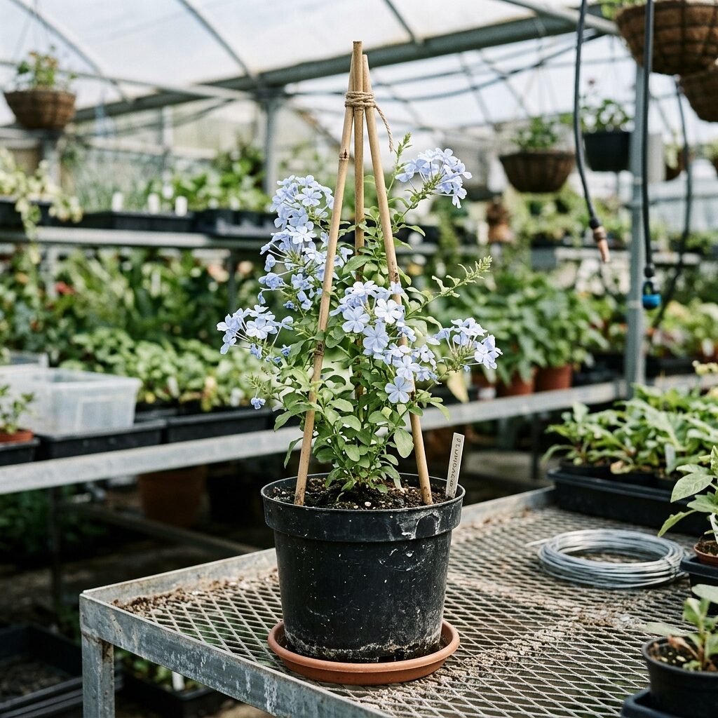 Plumbago (jazmín azul) capensis