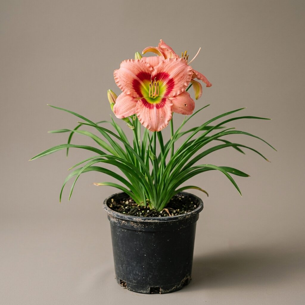 Hemerocallis Elegant Candy Salmon