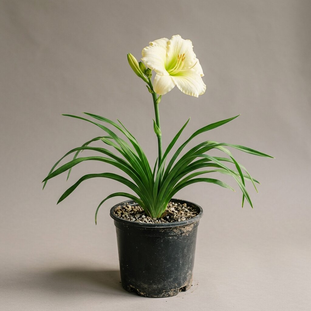 Hemerocallis Cool It Amarillo claro