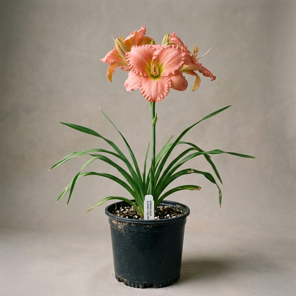 Hemerocallis Elizabeth Salter Rosado salmon