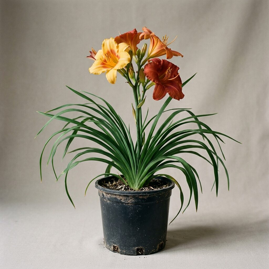 Hemerocallis varios colores