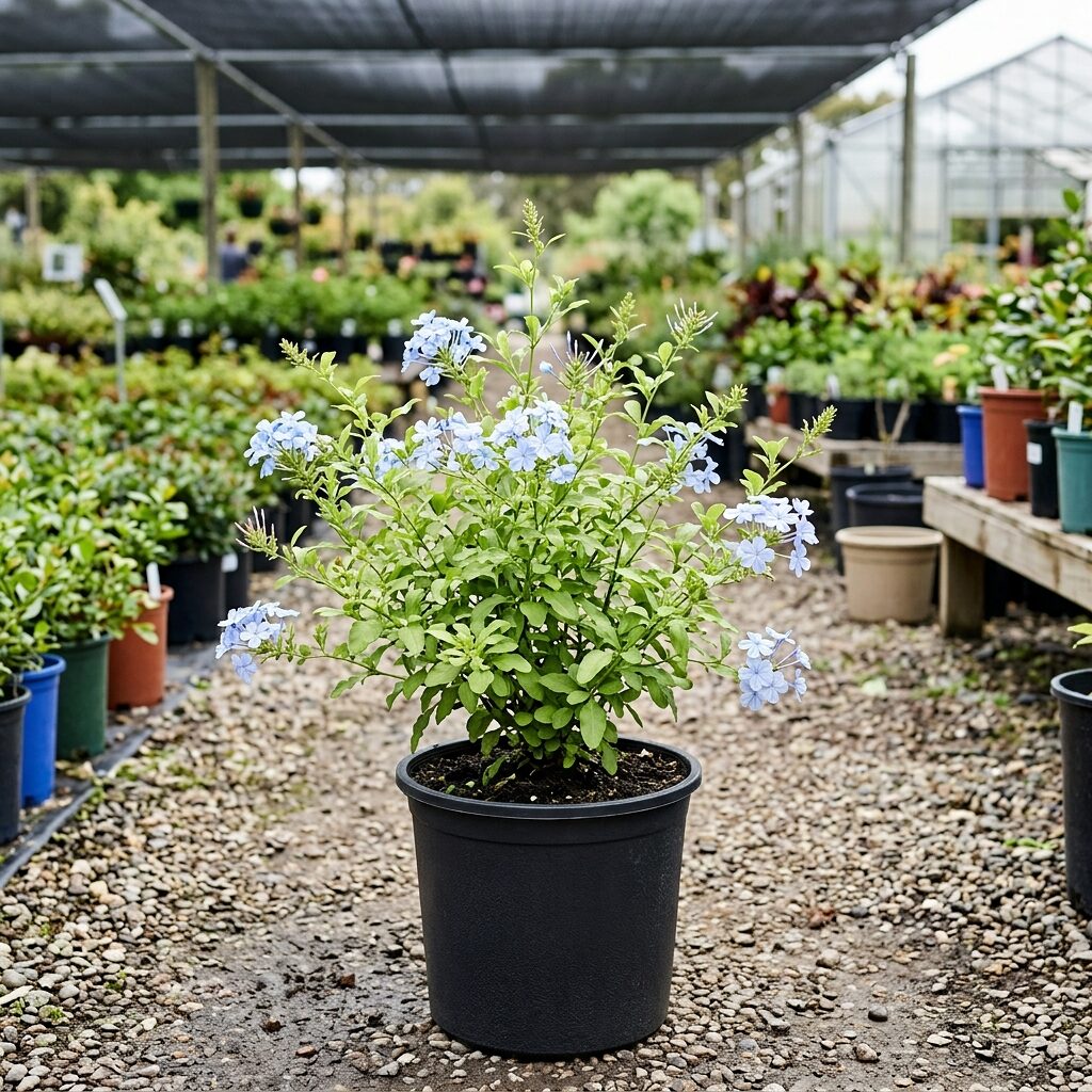 Plumbago (jazmín azul) caerulea