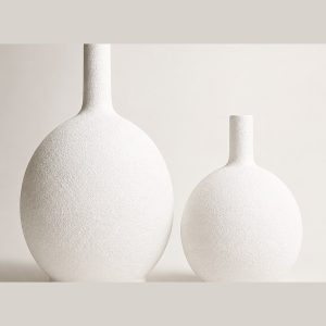 Macetero Botella Blanca