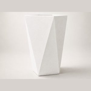 Macetero Geométrico Blanco