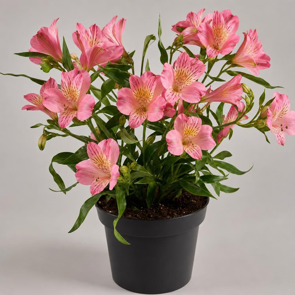 Alstroemeria (lirio del campo) enana